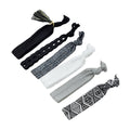 6pcs Colorful Ribbon Elastic Headbands Hairwear Headwear Styling Tools Accessory