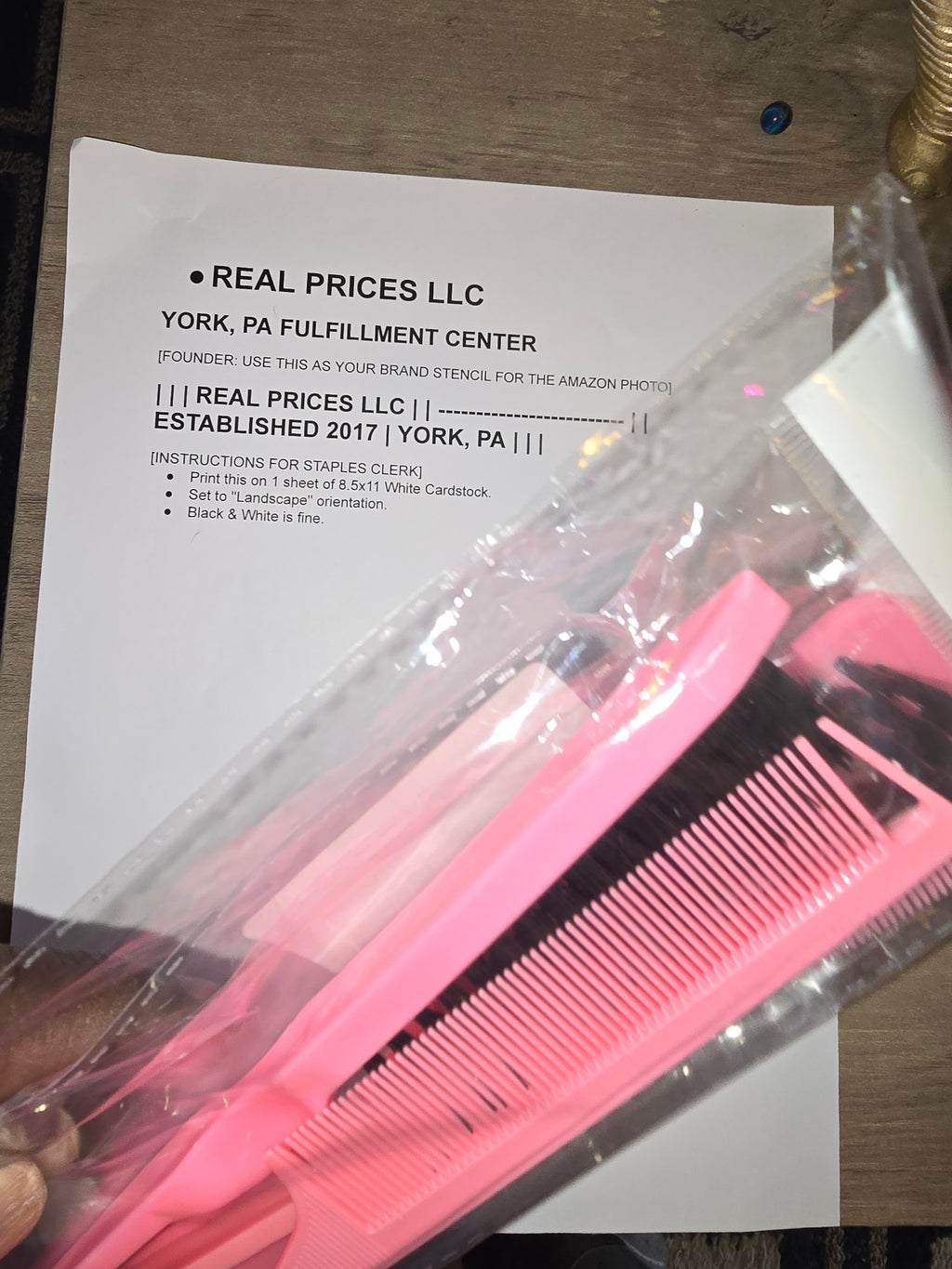 5-Piece Edge Control Styling Set - Pink