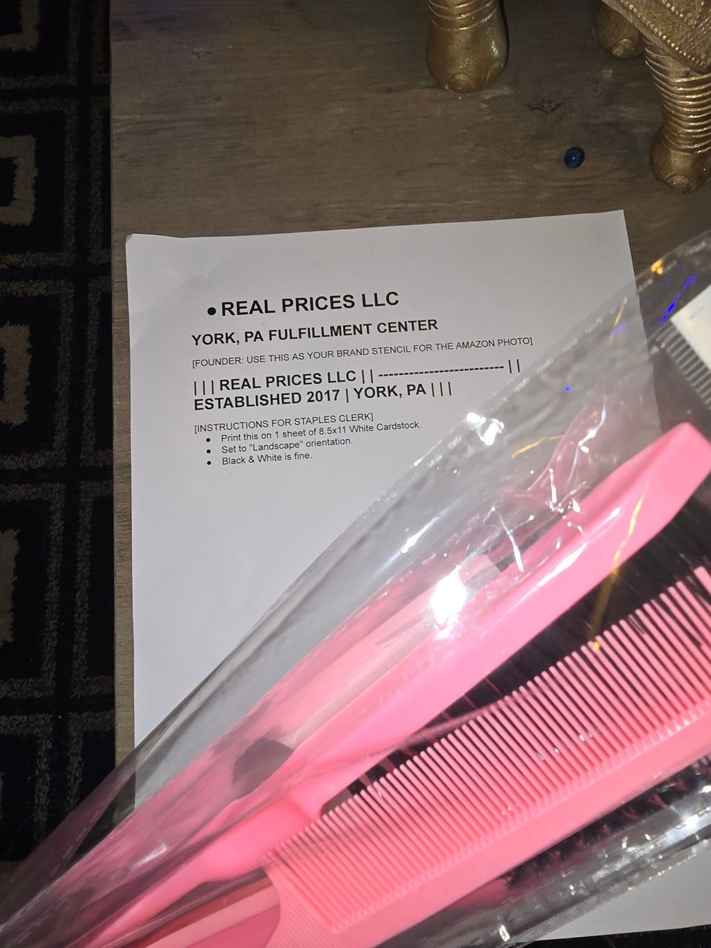 5-Piece Edge Control Styling Set - Pink