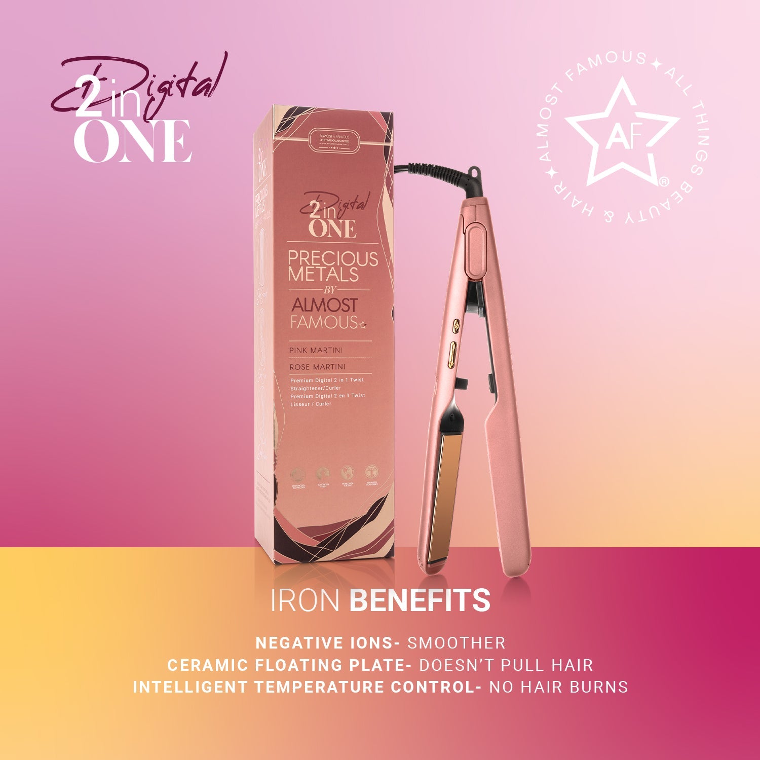Sunset Glamour 3pc Hair Tool Set