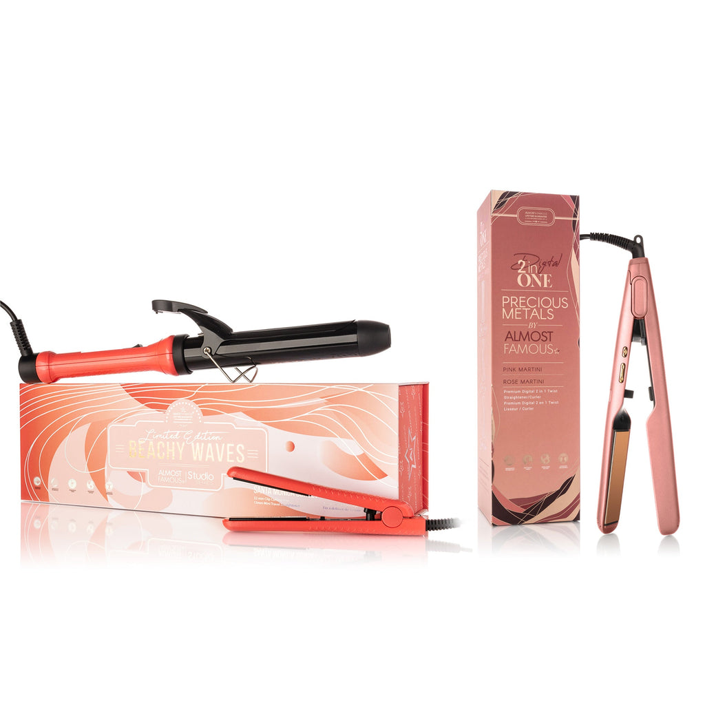Sunset Glamour 3pc Hair Tool Set